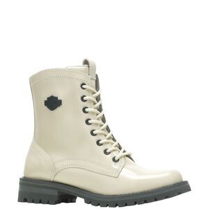 Harley-Davidson Womens Walsen 5" Lace Beige Boots (NWT)